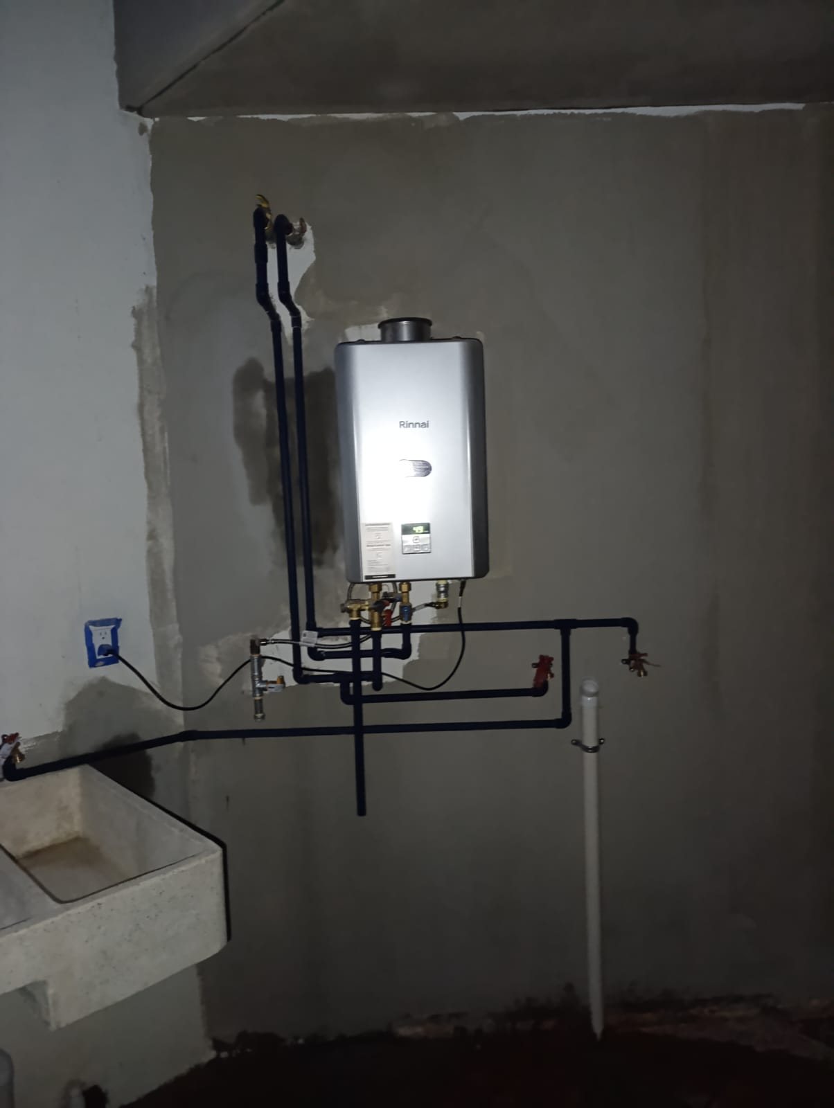 Instalación de boiler